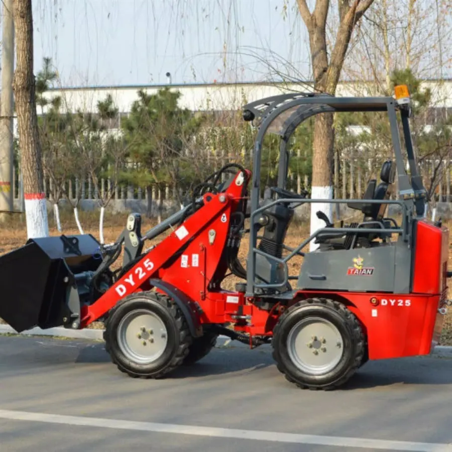 Taian DY25 kompakt homlokrakodógép